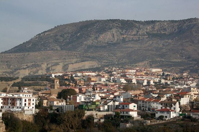 pueblo de Alfacar, en Granada (Andalucía)