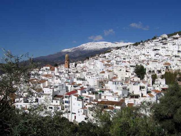 pueblo de Cómpeta en Málaga (Andalucía)